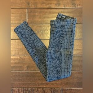Hudson Evelyn Super Skinny Snake-Print (Leggings)